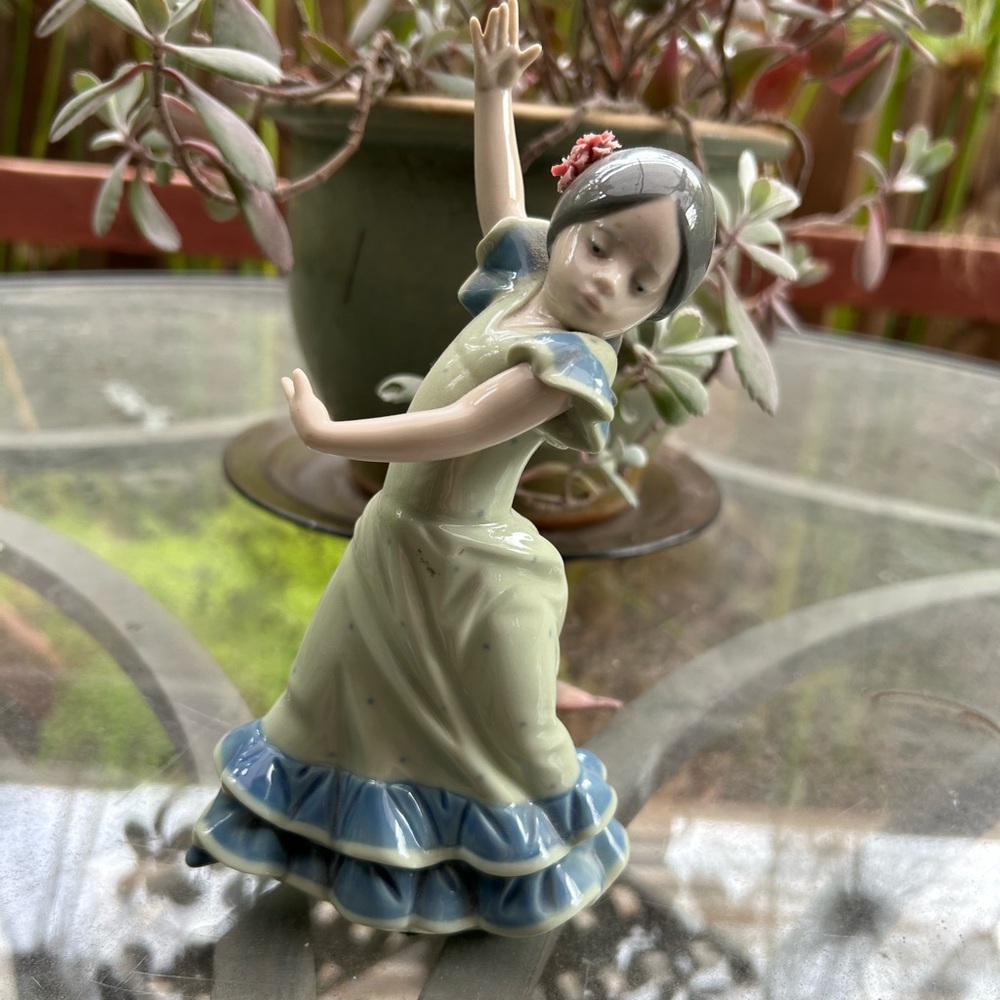 Lladro figurine Flamenco Ballerina-purchased in Spain in the 80’s-perfect shape!